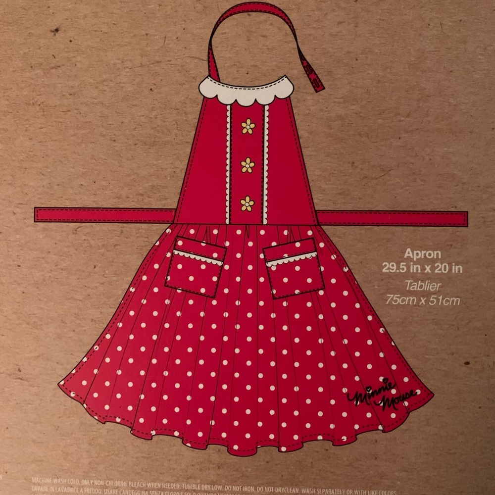 Disney Minnie Mouse apron